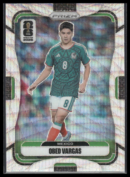 2026 Panini Prizm FIFA World Cup #293 Obed Vargas Wave Prizm