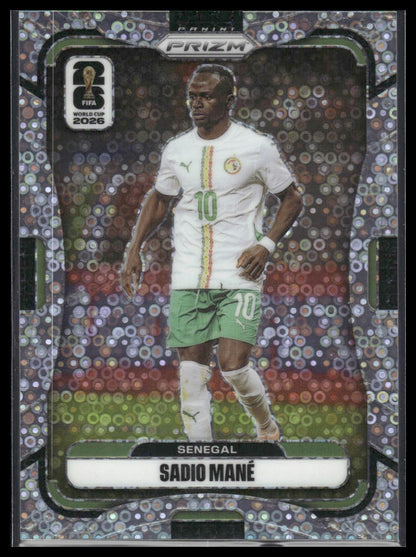 2026 Panini Prizm FIFA World Cup #406 Sadio Mane Disco Prizm