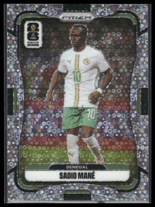2026 Panini Prizm FIFA World Cup #406 Sadio Mane Disco Prizm