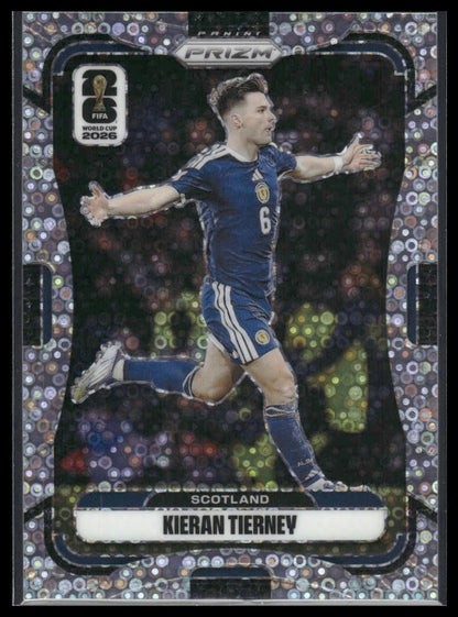2026 Panini Prizm FIFA World Cup #396 Kieran Tierney Disco Prizm