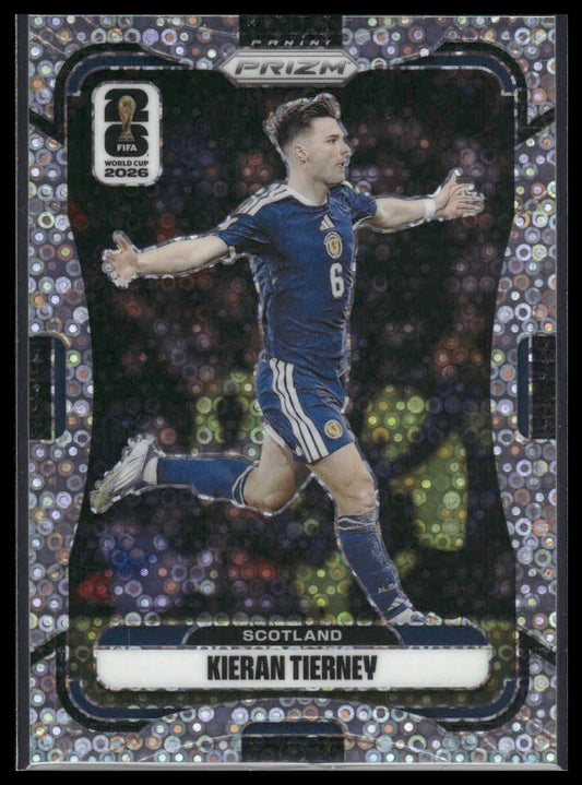 2026 Panini Prizm FIFA World Cup #396 Kieran Tierney Disco Prizm