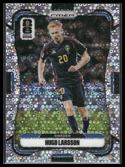 2026 Panini Prizm FIFA World Cup #493 Hugo Larsson Disco Prizm