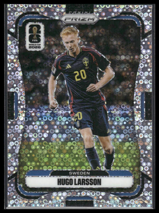 2026 Panini Prizm FIFA World Cup #493 Hugo Larsson Disco Prizm
