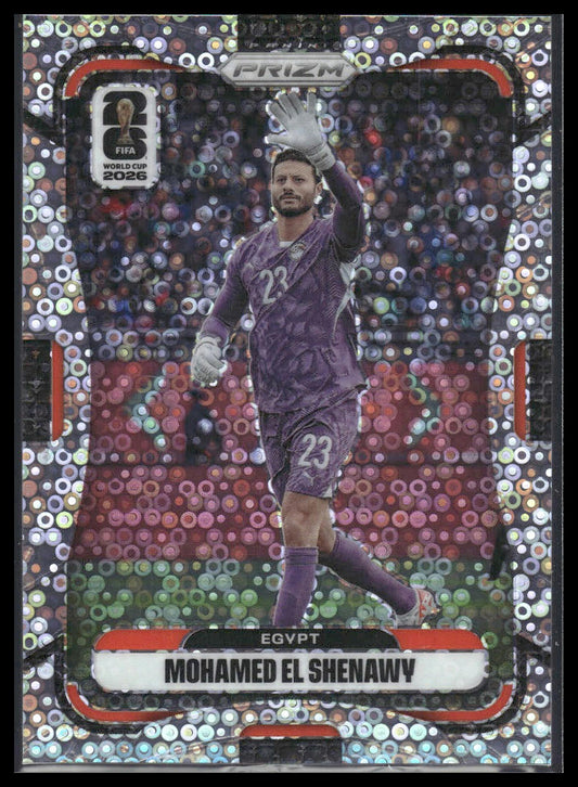 2026 Panini Prizm FIFA World Cup #223 Mohamed El Shenawy Disco Prizm