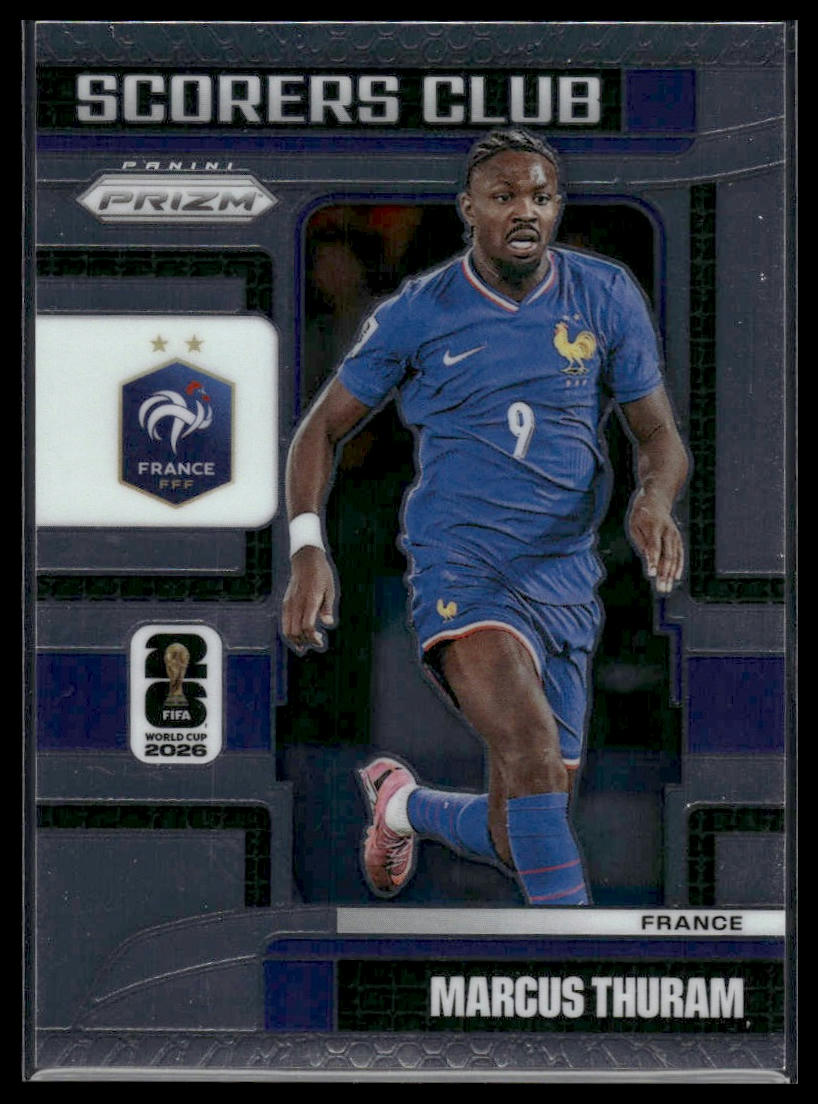 2026 Panini Prizm FIFA World Cup #3 Marcus Thuram Scorers Club