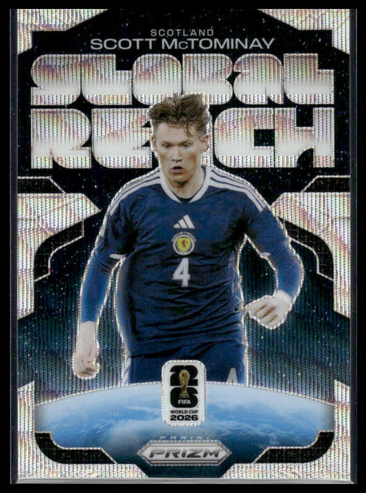 2026 Panini Prizm FIFA World Cup #18 Scott McTominay Global Reach Wave Prizm