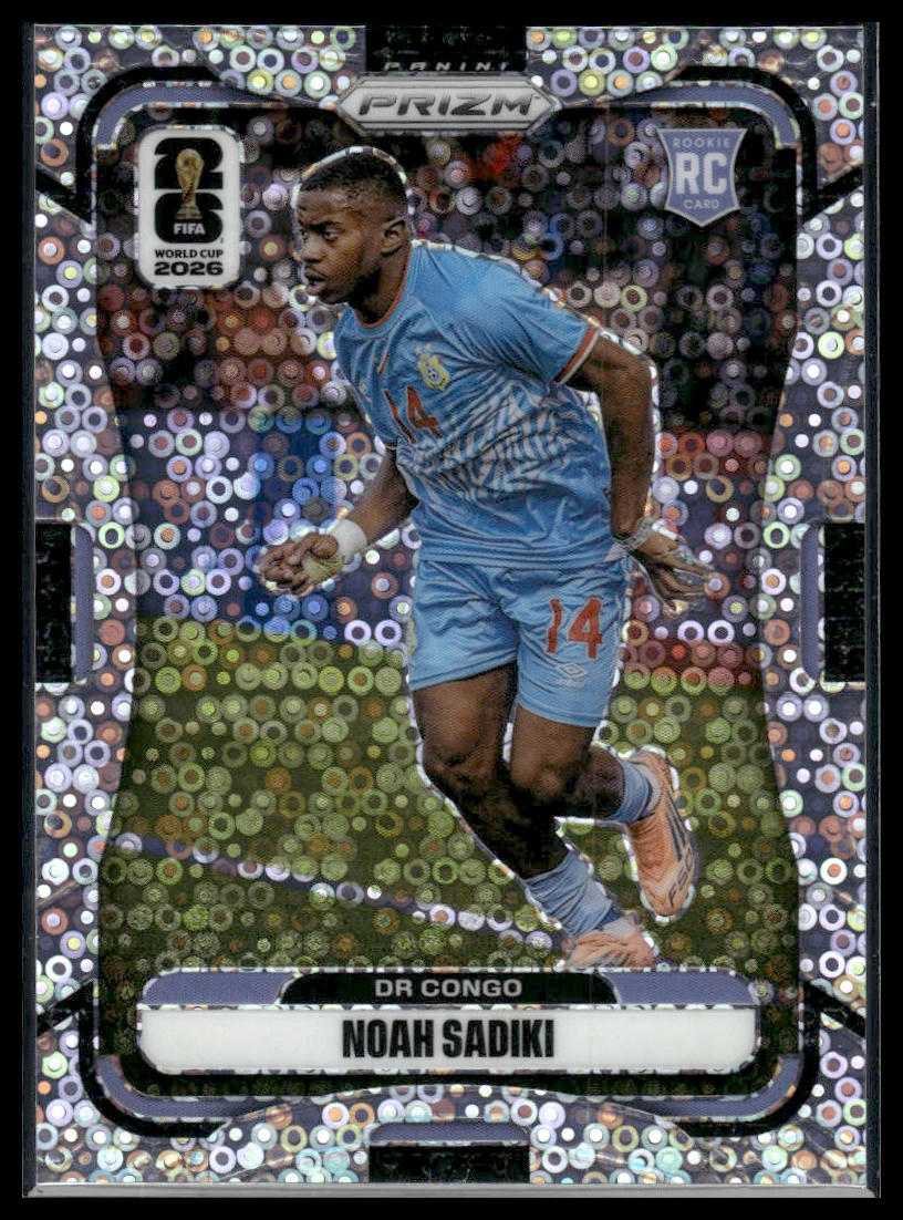 2026 Panini Prizm FIFA World Cup #462 Noah Sadiki Fast Break
