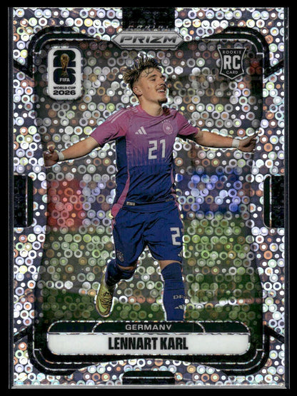 2026 Panini Prizm FIFA World Cup #58 Lennart Karl Fast Break