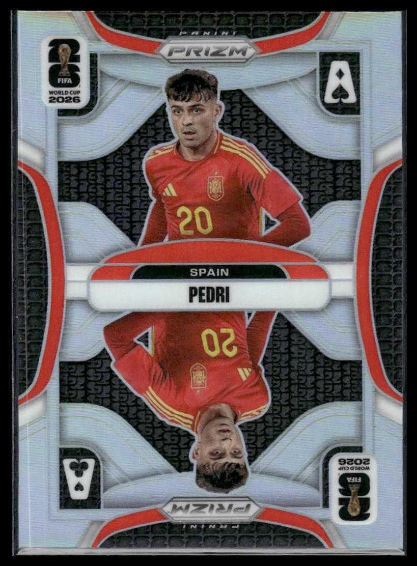 2026 Panini Prizm FIFA World Cup #18 Pedri Aces
