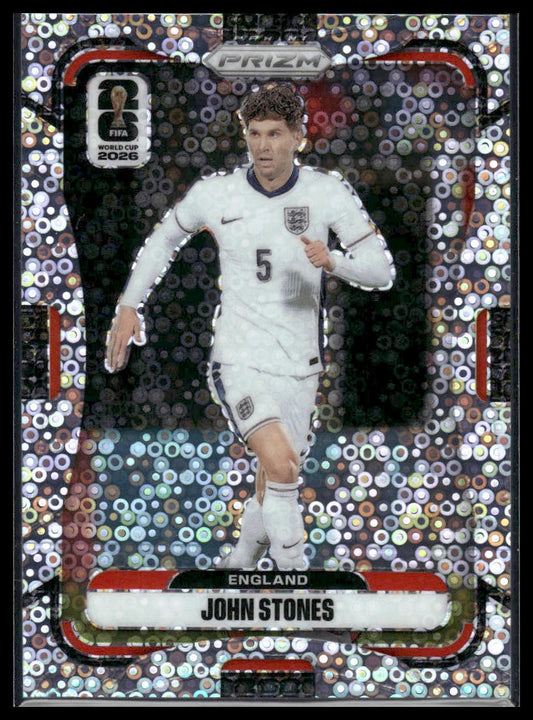 2026 Panini Prizm FIFA World Cup #106 John Stones Fast Break