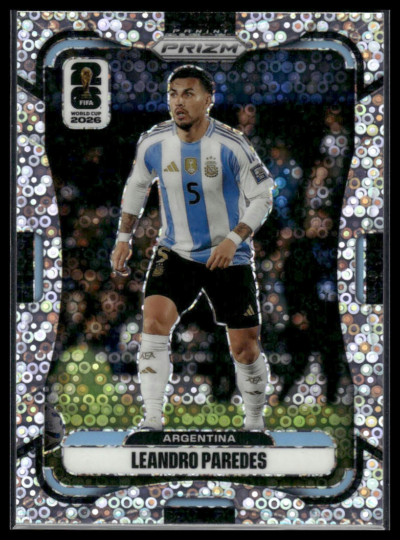 2026 Panini Prizm FIFA World Cup #7 Leandro Paredes Fast Break