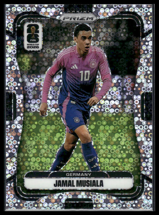 2026 Panini Prizm FIFA World Cup #50 Jamal Musiala Fast Break