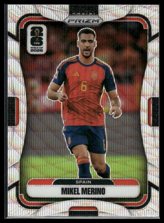 2026 Panini Prizm FIFA World Cup #71 Mikel Merino Wave Prizm
