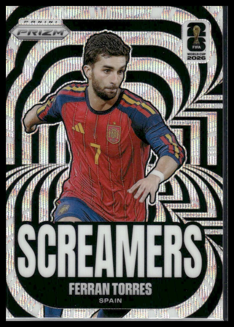2026 Panini Prizm FIFA World Cup #7 Ferran Torres Screamers
