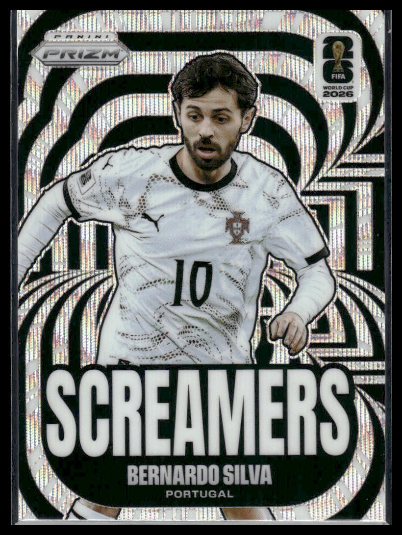 2026 Panini Prizm FIFA World Cup #1 Bernardo Silva Screamers