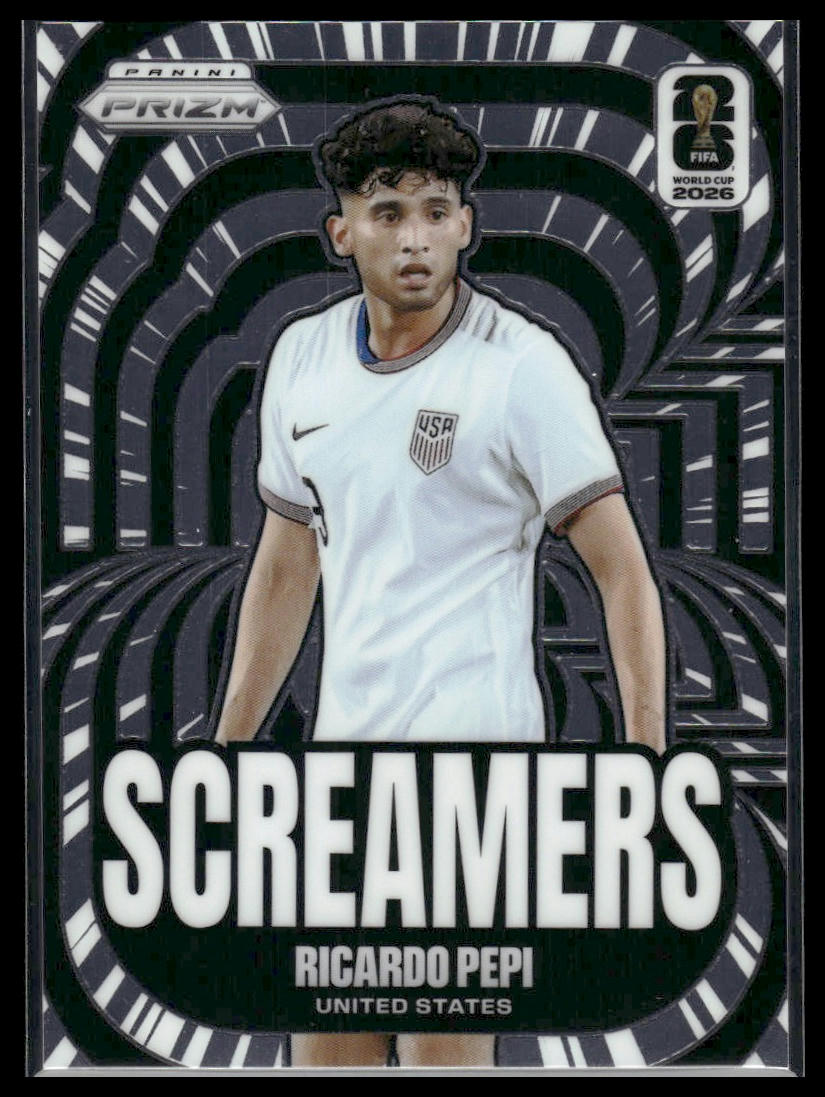 2026 Panini Prizm FIFA World Cup #4 Ricardo Pepi Screamers