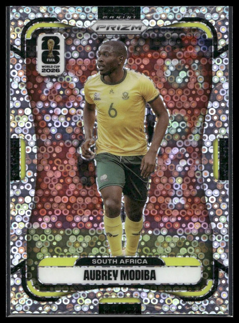 2026 Panini Prizm FIFA World Cup #411 Aubrey Modiba Disco Prizm