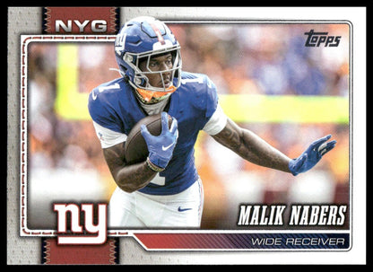 2026 Topps Football #153 Malik Nabers