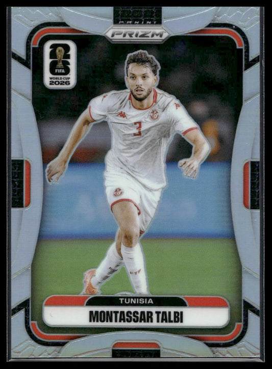 2026 Panini Prizm FIFA World Cup #432 Montassar Talbi Silver Prizm
