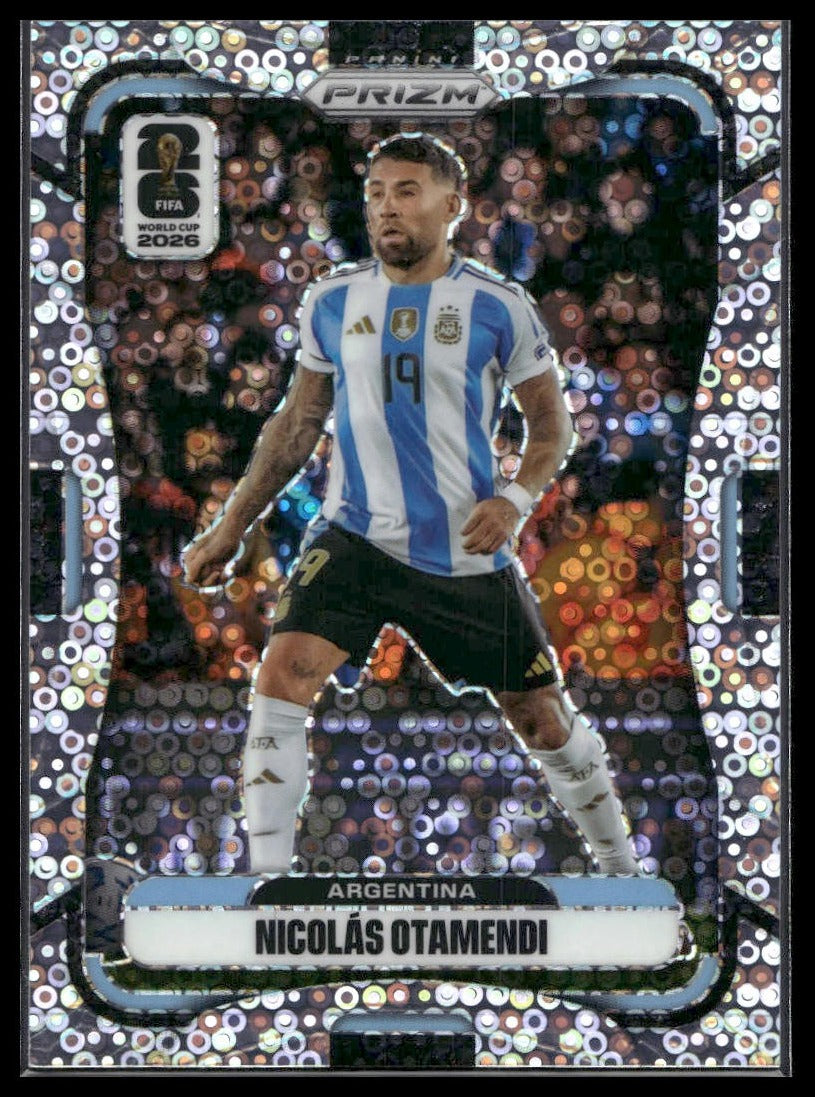 2026 Panini Prizm FIFA World Cup #12 Nicolas Otamendi Disco Prizm