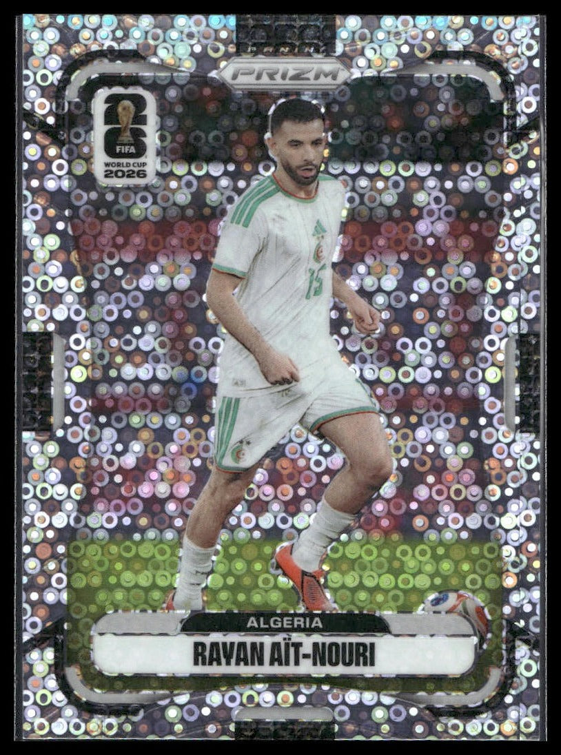 2026 Panini Prizm FIFA World Cup #131 Rayan Ait-Nouri Disco Prizm