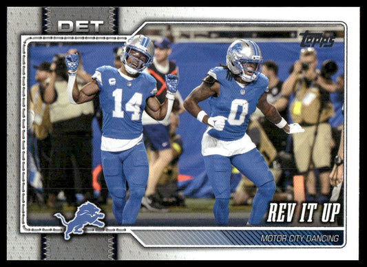2026 Topps Football #299 Rev It Up Combo