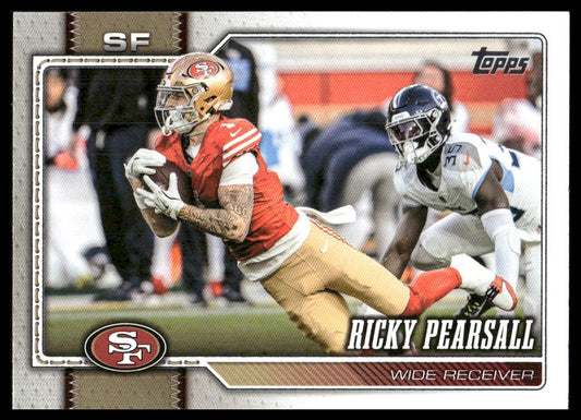 2026 Topps Football #182 Ricky Pearsall